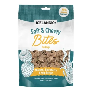 Icelandic Dog Chicken & Blackberry Soft & Chewy Bites 2.82 oz