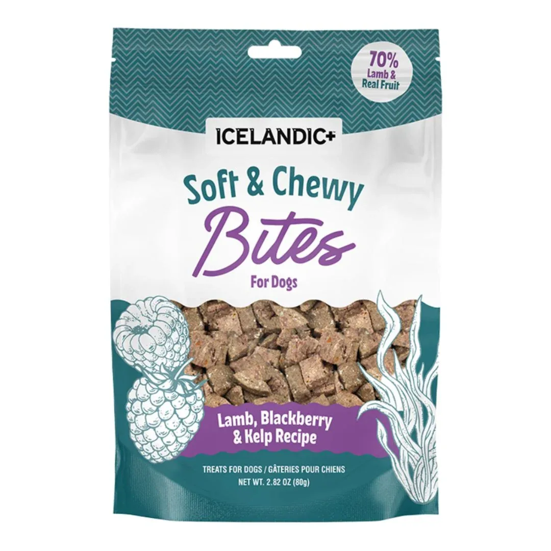 Icelandic Dog Lamb & Blackberry Soft & Chewy Bites 2.82 oz