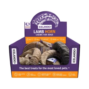 Icelandic+ Lamb Horn - Ultra-Durable 6.5-7 in, 12-Count