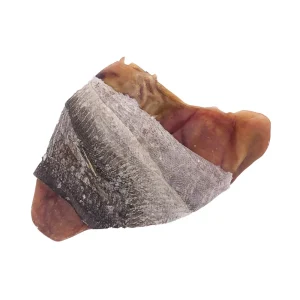 Icelandic+ Pig Ear Wrapped with Cod Skin - High Protein Dog Chew, 30-Count