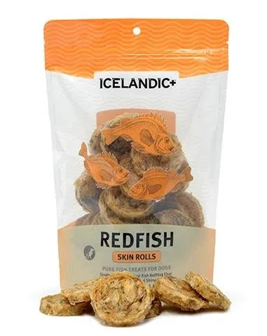 Icelandic+ Redfish Skin Rolls - Omega-3, 6-Count