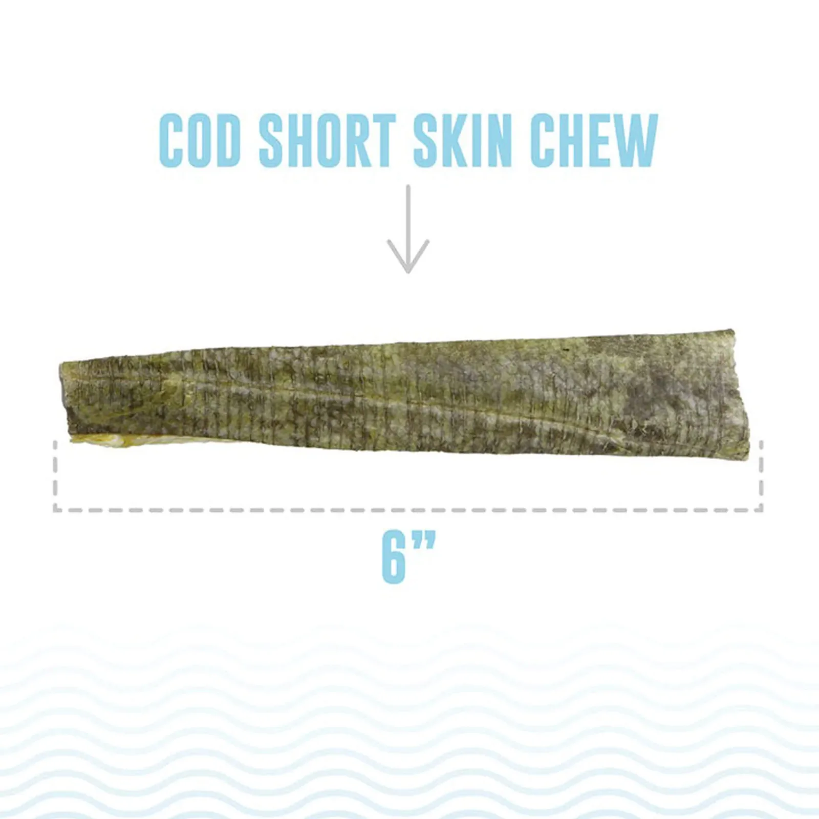 Icelandic+ Wild-Caught Cod Short Skins for Dogs - Image 2