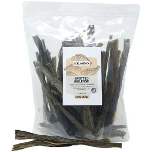 Icelandic+ Wolffish Skin Strips - Dense Omega-3, 16 oz