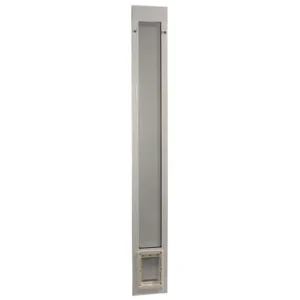 Ideal Pet Products Fast Fit Pet Patio Door Small White 1.63" x 9.5" x 75"