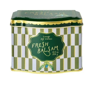 Illume Fresh Balsam Printed Tin Candle