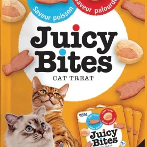 Inaba Cat Juicy Bites Fish Clam, 1.2 oz (6 ct)