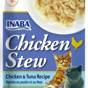 Inaba Cat Stew Chicken Tuna, 1.04 oz (6 ct)