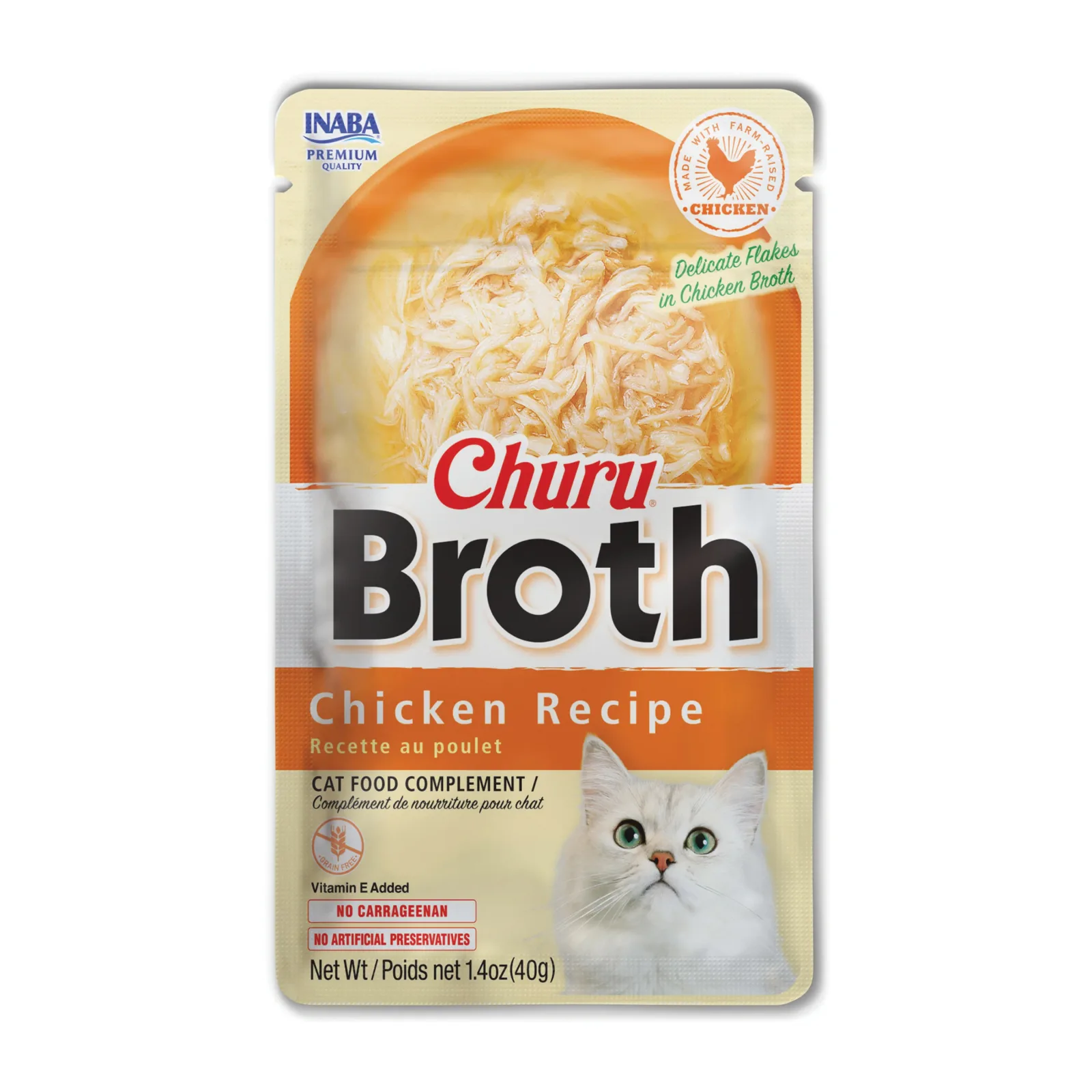 Inaba Churu Chicken Broth Pouch Cat Treat