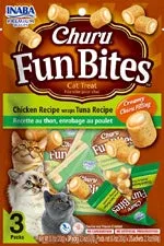 Inaba Churu Fun Bites 2.1 oz. Chicken Wraps Tuna (3 ct) - Image 2