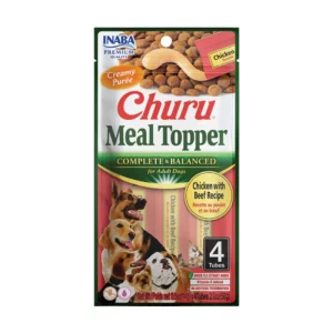Inaba Churu Meal Topper D 2 oz./6 Chicken Beef