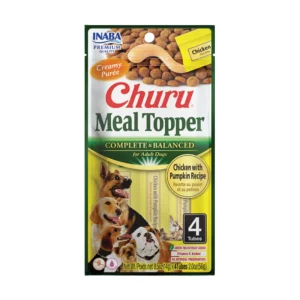 Inaba Churu Meal Topper D 2 oz./6 Chicken Pmpkn