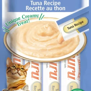 Inaba Churu Puree Cat Treats - Wild Tuna, 0.52 oz Tubes, 6 ct