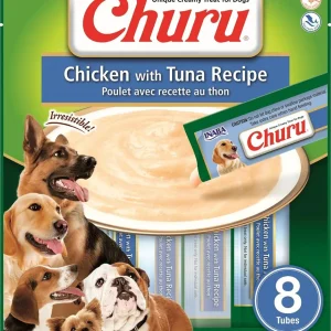 Inaba Dog Churu Chicken Tuna 5.6 oz. (6 ct)