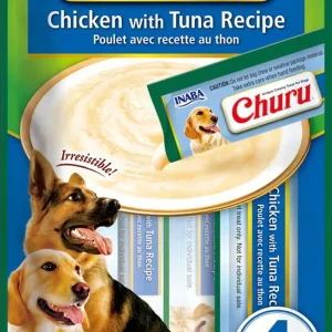 Inaba Dog Churu Tubes Chicken Tuna 2 oz. (6 ct)