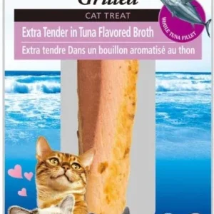Inaba Tuna Fillet Grilled Xtender with Flavored Broth Tuna .52 oz. 6 ct