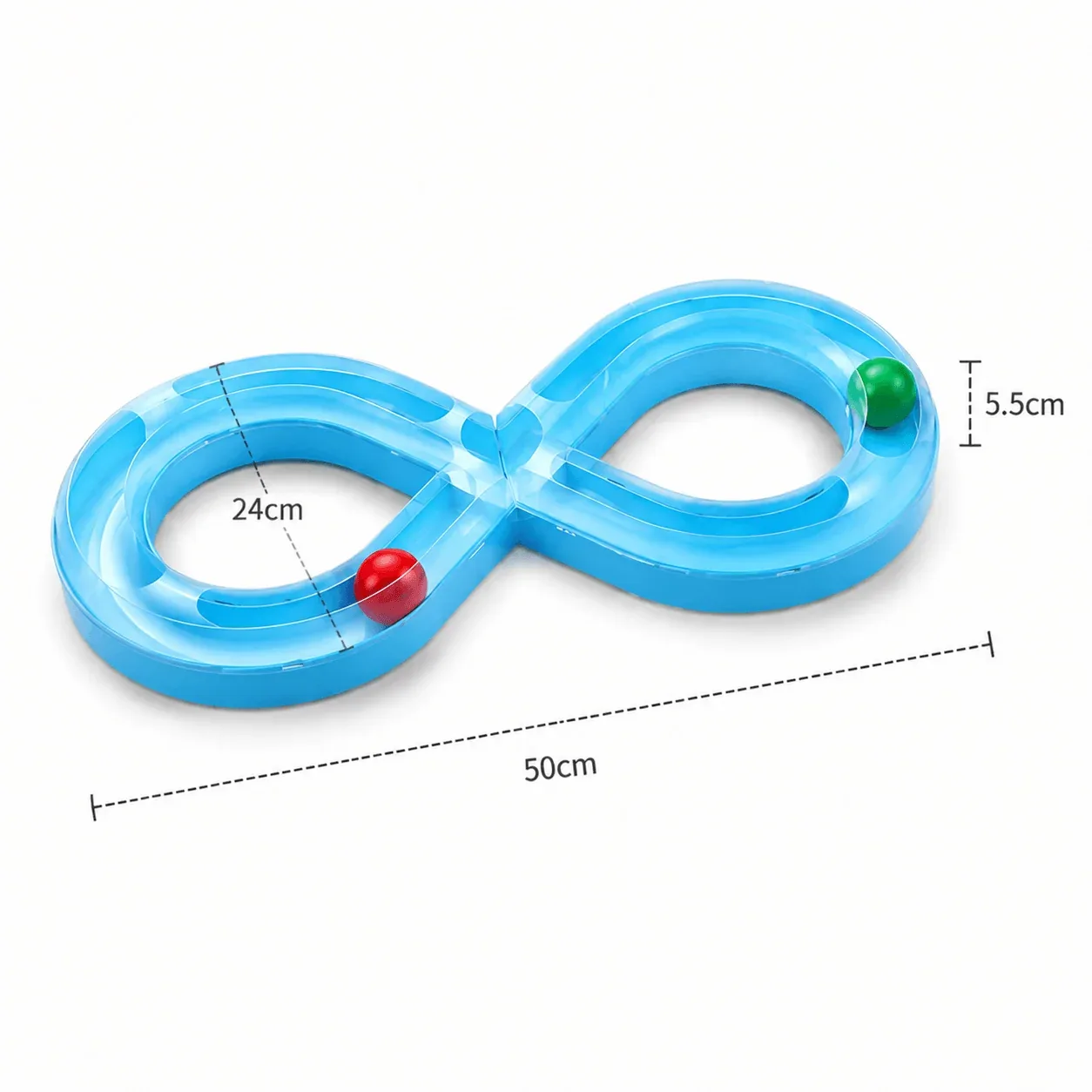 Infinity Cat Track Toy – Interactive Rolling Ball Puzzle for Indoor Cats - Image 2