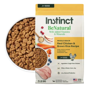 Instinct Be Natural Chicken & Brown Rice Recipe Dry Dog Food