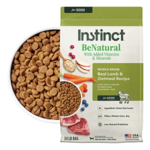 Instinct Be Natural Lamb & Oatmeal Recipe Dry Dog Food