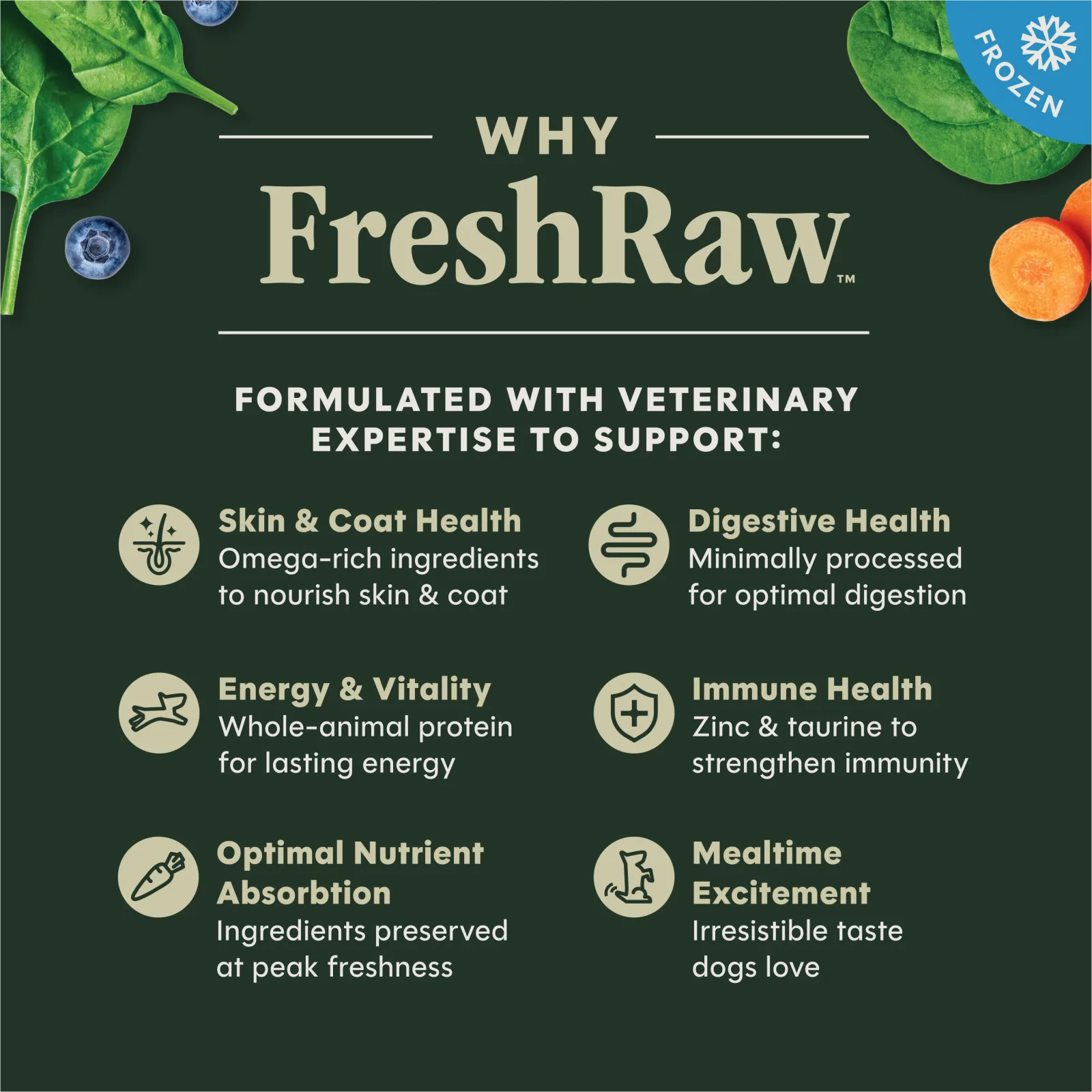 Instinct FreshRaw Bites Grass-Fed Beef Recipe for Adult Dogs, 6lbs - Image 2