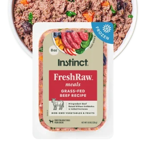 Instinct FreshRaw Meals Grass-Fed Beef Recipe Dog Food, 8oz