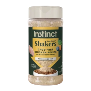 Instinct Raw Boost Shakers Chicken Freeze-Dried Dog Food Topper, 5.5 oz. Bottle