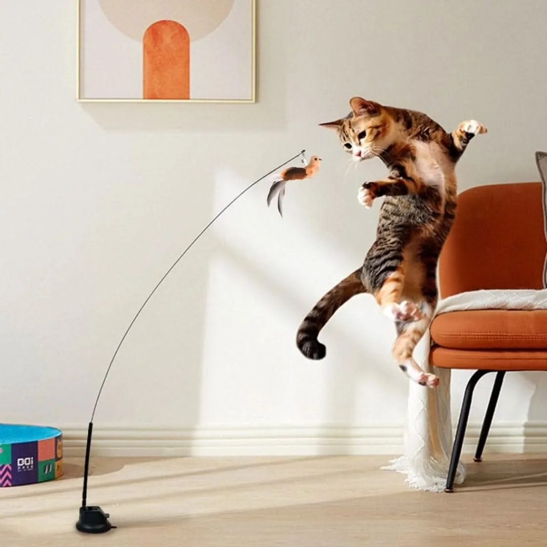 Interactive Bird Simulation Cat Toy - Image 2