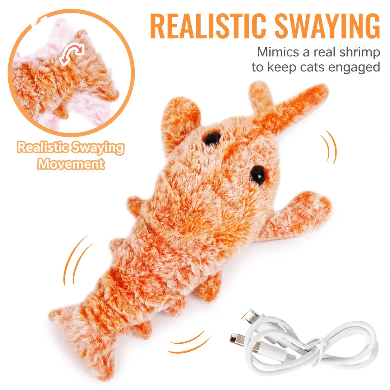 Interactive Lobster Pet Toy β Moving Wiggle Toy for Cats & Dogs - Image 2