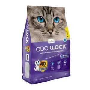 Intersand Odorlock Lavender Cat Litter, 25 lb
