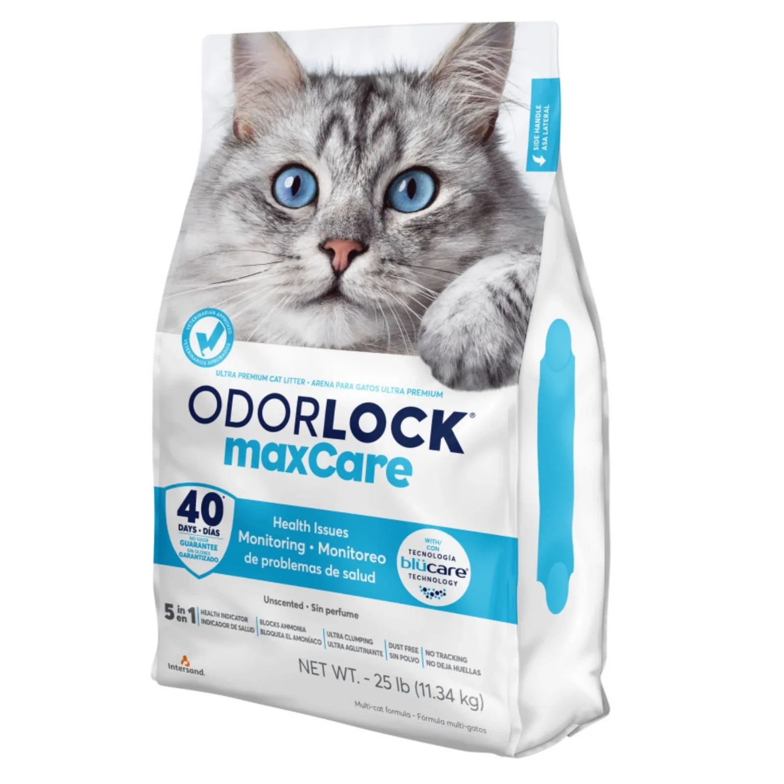 Intersand OdorLock maxCare Premium Cat Litter 25 lb - Image 2