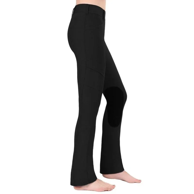 Irideon Issential Cargo Boot Cut Tight LG Black - Image 2