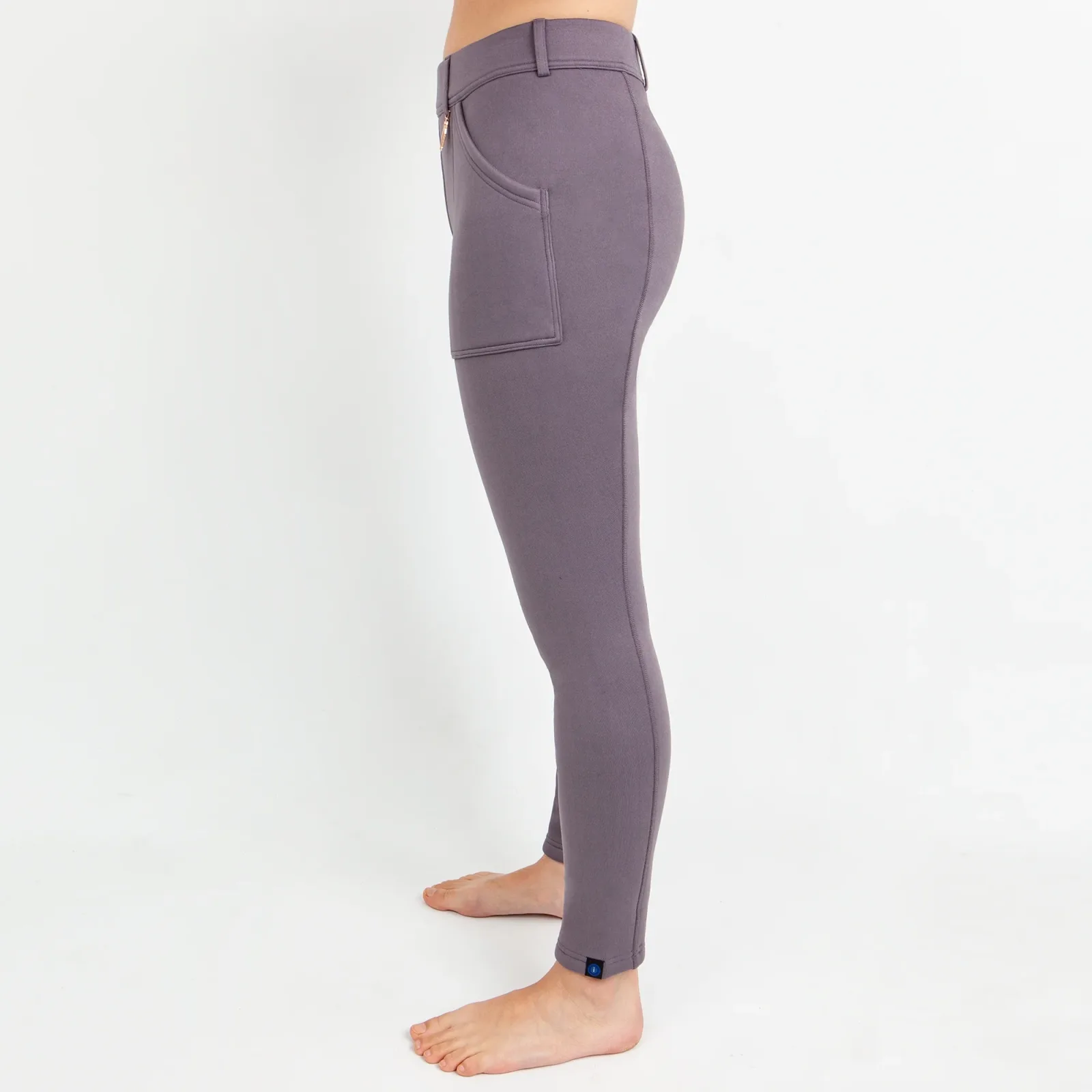Irideon Kids Fjord Fleece Knee Patch Breeches - Image 2