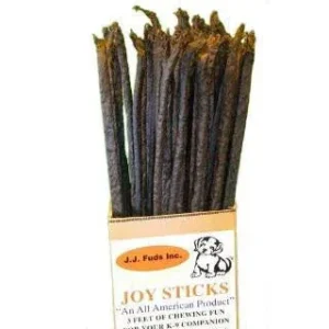 J.J. Fuds Joy Sticks Rawhide Beef 36" 80/CS {L-1}545001