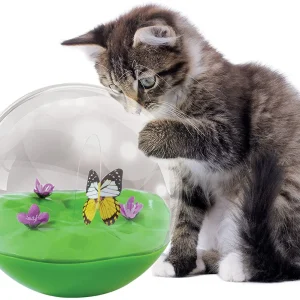 Jackson Galaxy Butterfly Ball Cat Toy Multi-Color