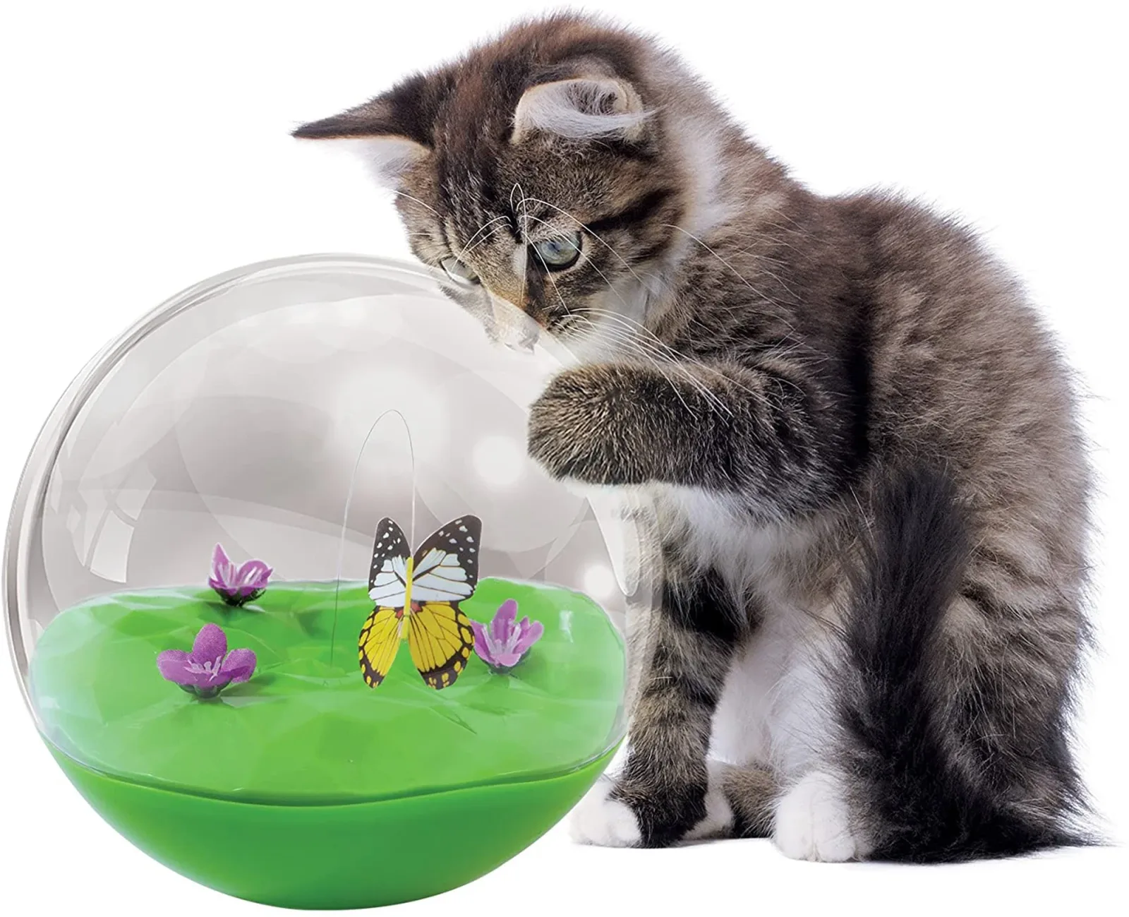 Jackson Galaxy Butterfly Ball Cat Toy Multi-Color
