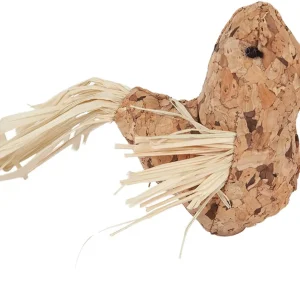 Jackson Galaxy Natural Cork Bird Catnip Cat Toy Natural