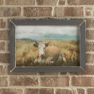 Jan Michaels Art & Home Resting Ronny 19x13 Wood Framed Wall Art