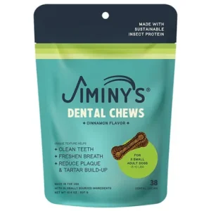 Jiminy's Cinnamon Flavor Dental Dog Chews