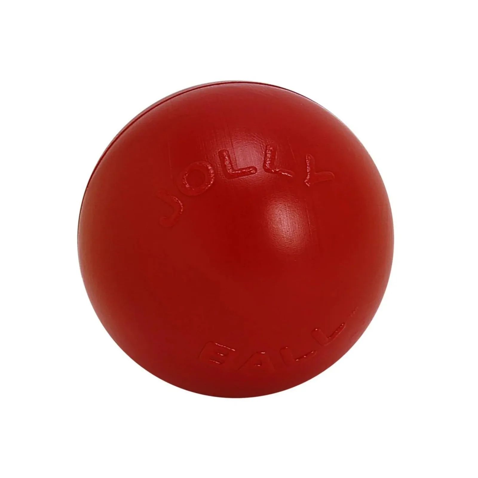 Jolly Pets Push-N-Play Ball - Red Medium 6 in