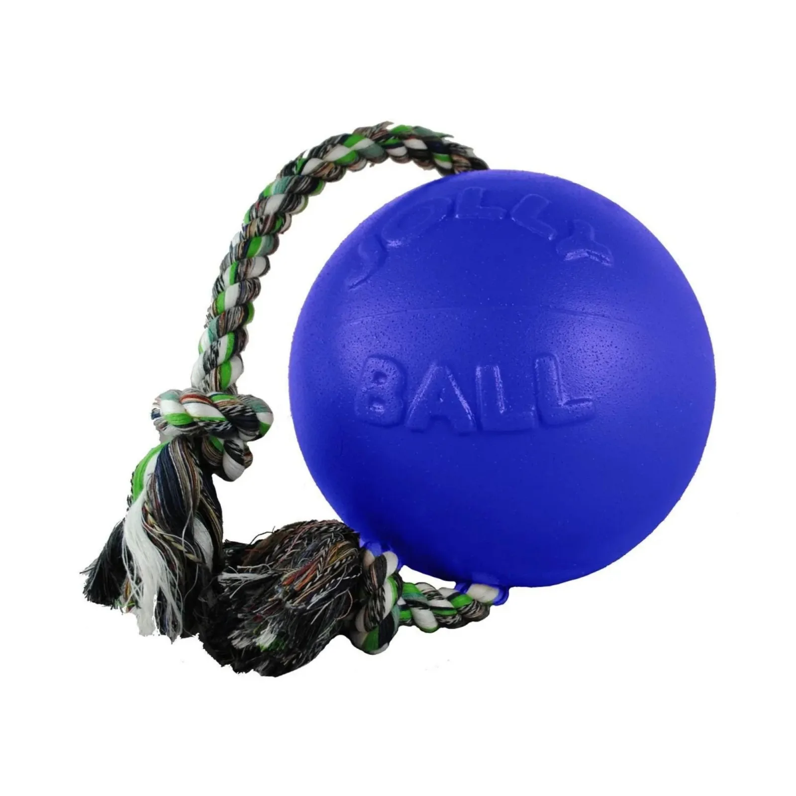 Jolly Pets Romp-N-Roll Ball - Blue Medium