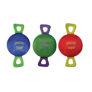 Jolly Pets Tug Assorted Medium - Squeaky Plush Tug Dog Toy for Dogs