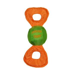 Jolly Pets Tug Assorted Small - Squeaky Plush Tug Dog Toy for Dogs