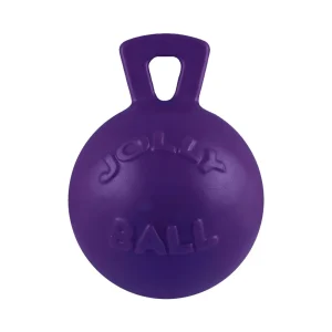 Jolly Pets Tug-N-Toss Ball Purple Small 4.5 in