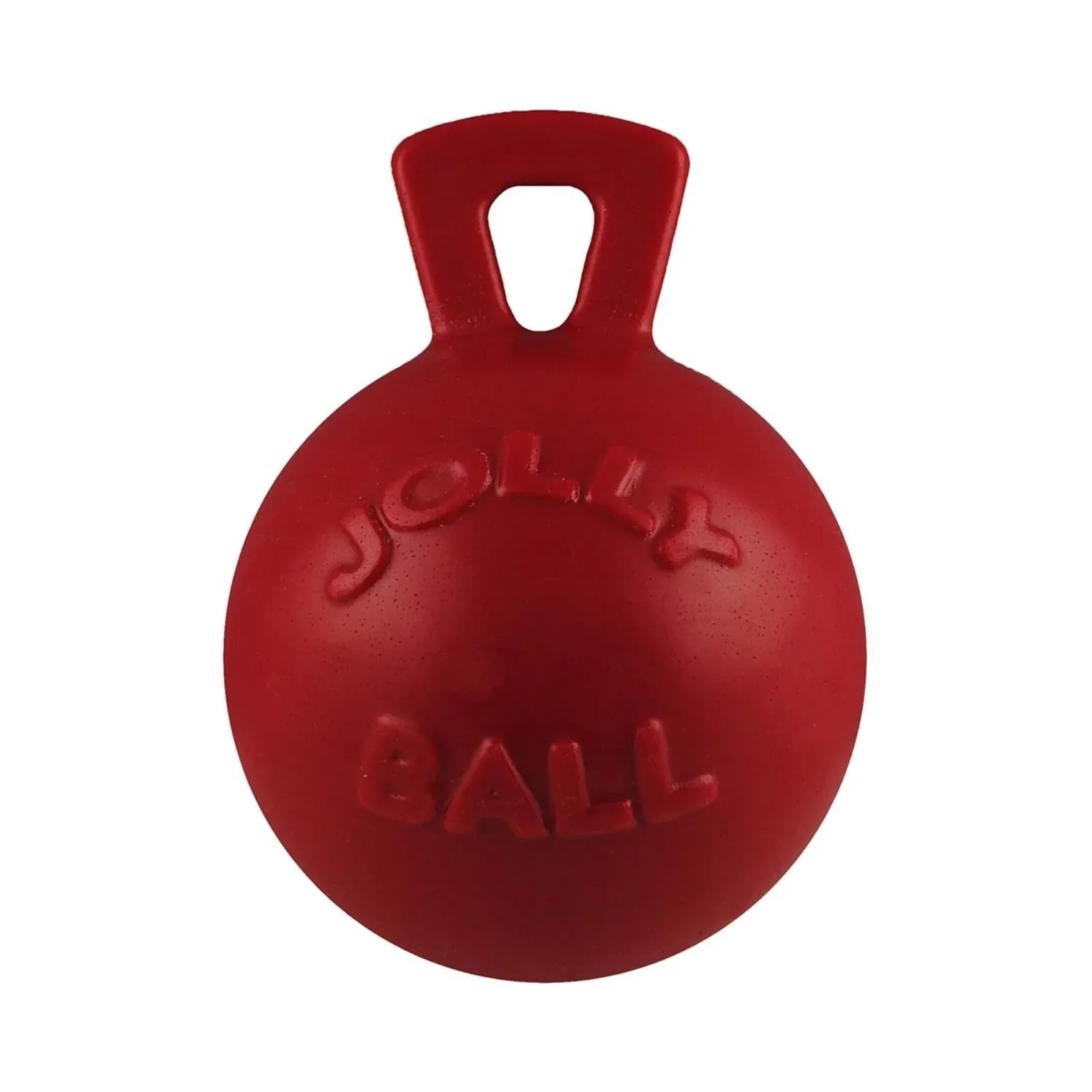 Jolly Pets Tug-N-Toss Ball Red Large 8 in
