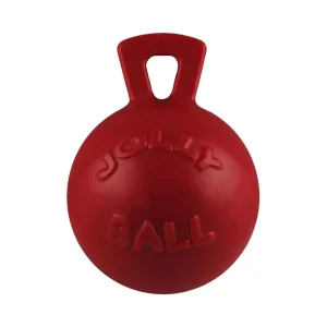 Jolly Pets Tug-N-Toss Ball Red X-Large 10 in
