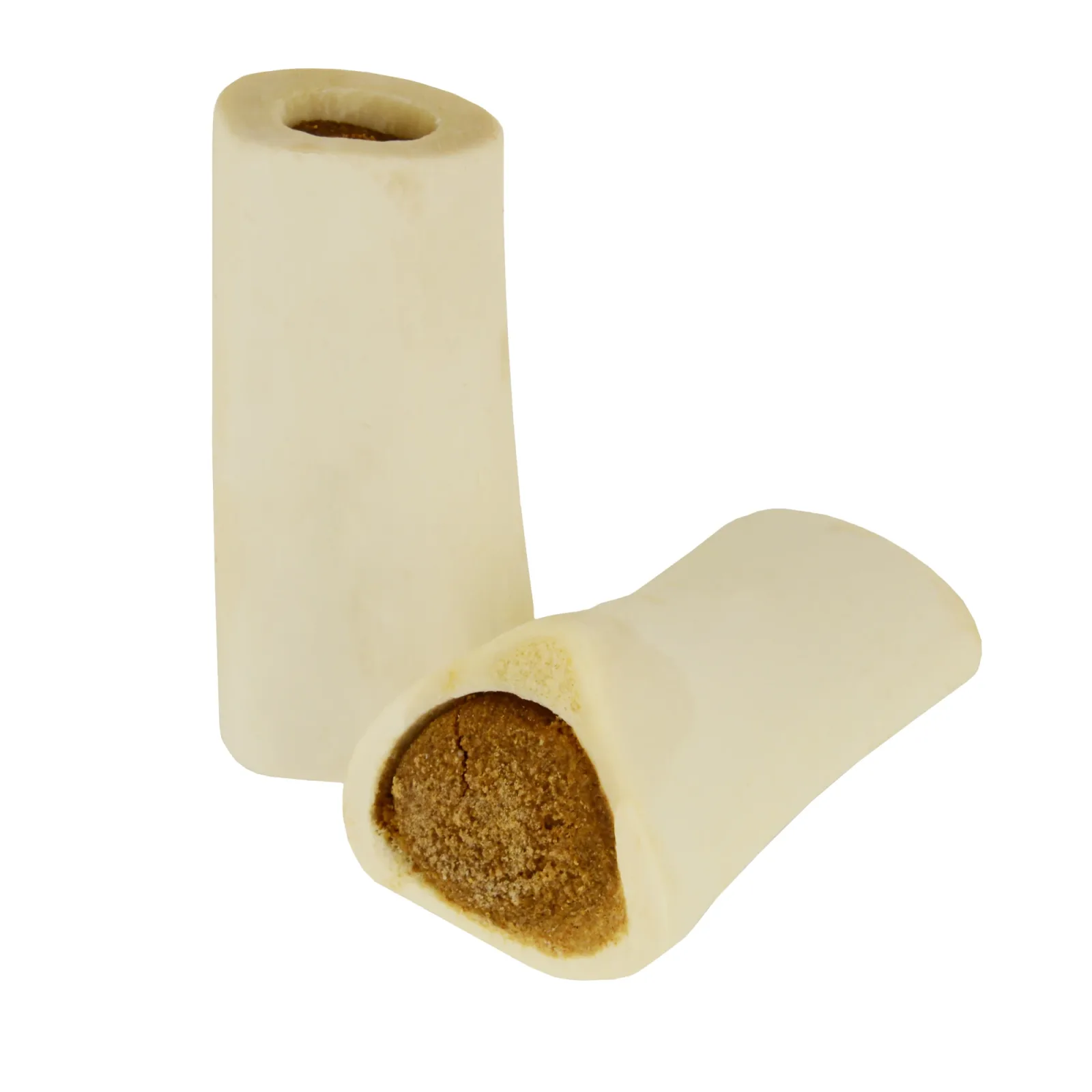 Jones Natural Chews 4" Stuffed Bone Peanut Butter Flavor Dog Bone - Image 2
