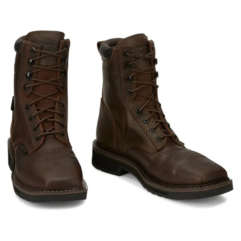 JOW Mens Driller Comp Toe Lace-up Work Boots