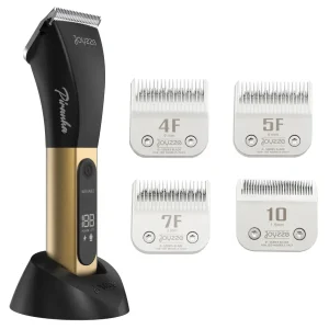 Joyzze Piranha Cordless Clipper Bundle, Gold