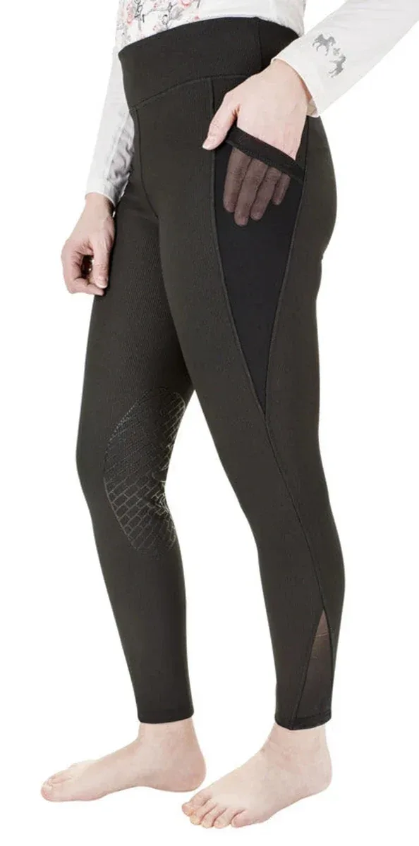JPC Equestrian Tuffrider Ladies Classic Ribbed Tights