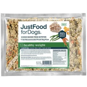 JustFoodforDogs Healthy Weight Frozen Cooked Dog Food