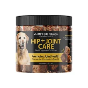 JustFoodForDogs Hip + Joint Care Soft Chews Dog Supplement